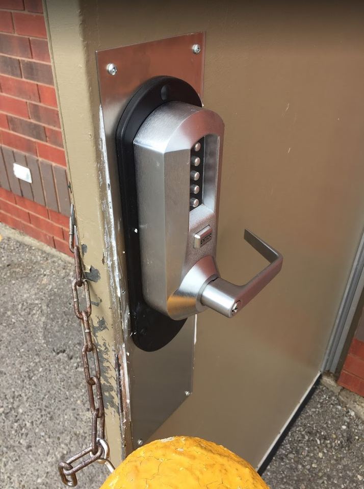 Cary Keypad Lock Install